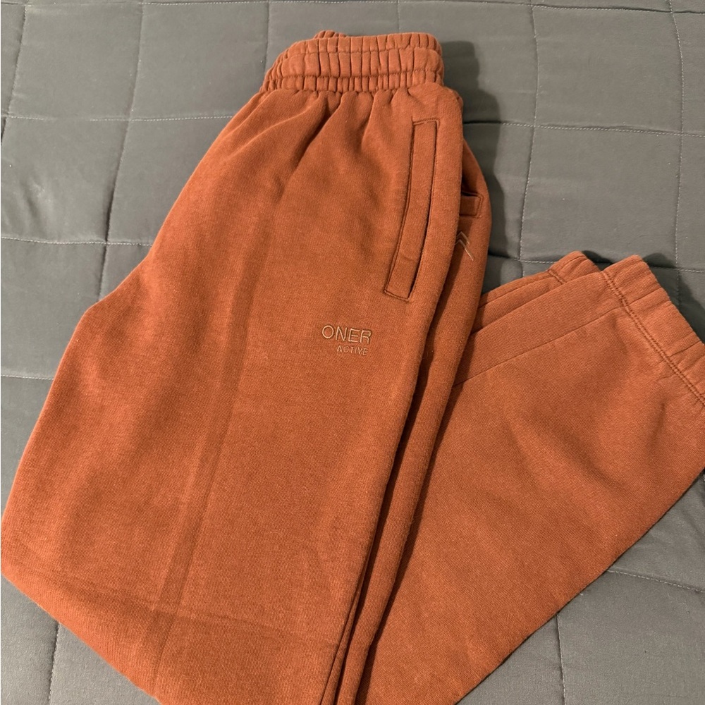 Oneractive Joggers - Rusty Brown/Orange